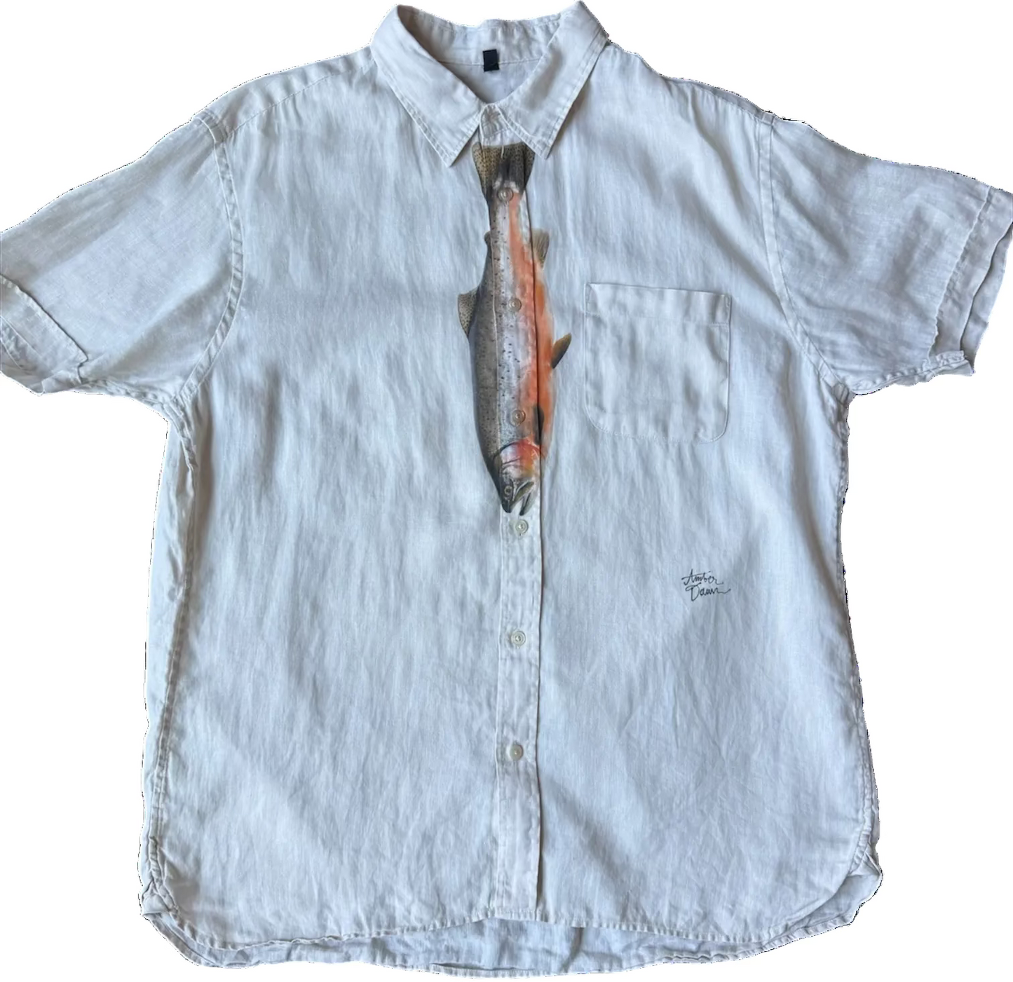 Linen Fish Shirt