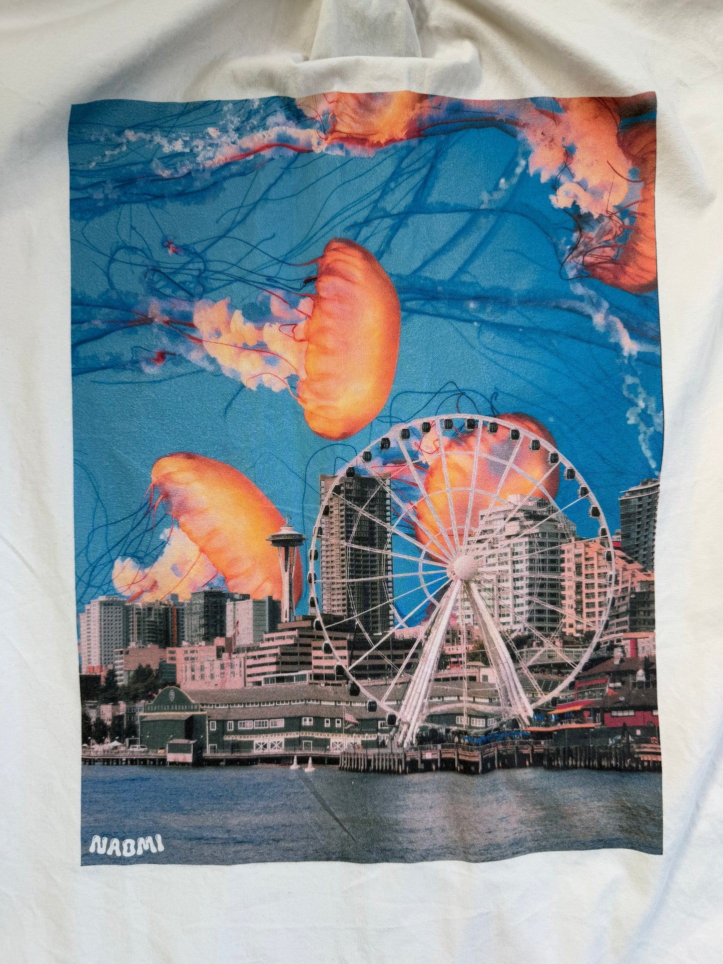 Off White Long Sleeve Button Down
