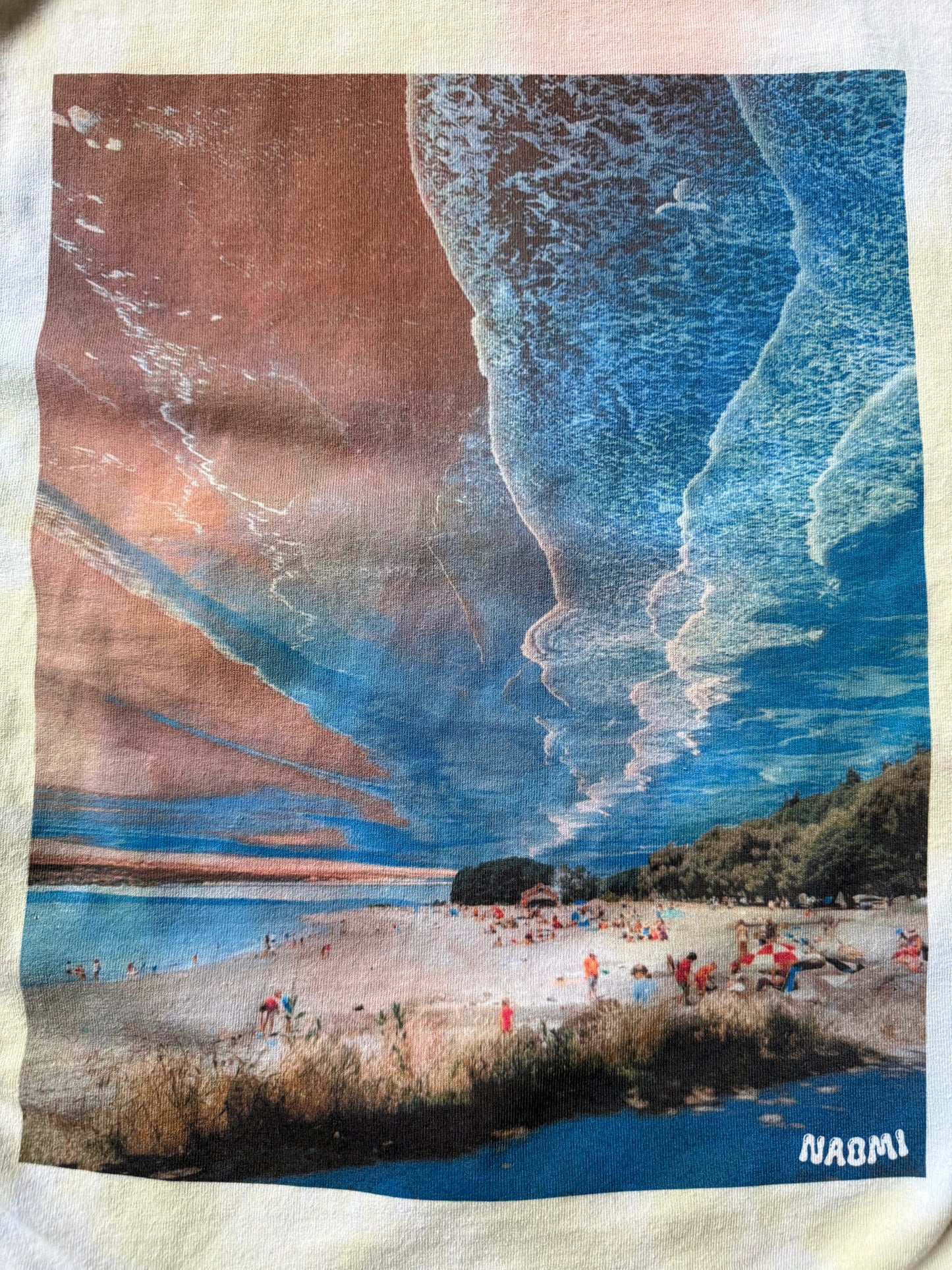 Pastel Colored Tie Dye Tee