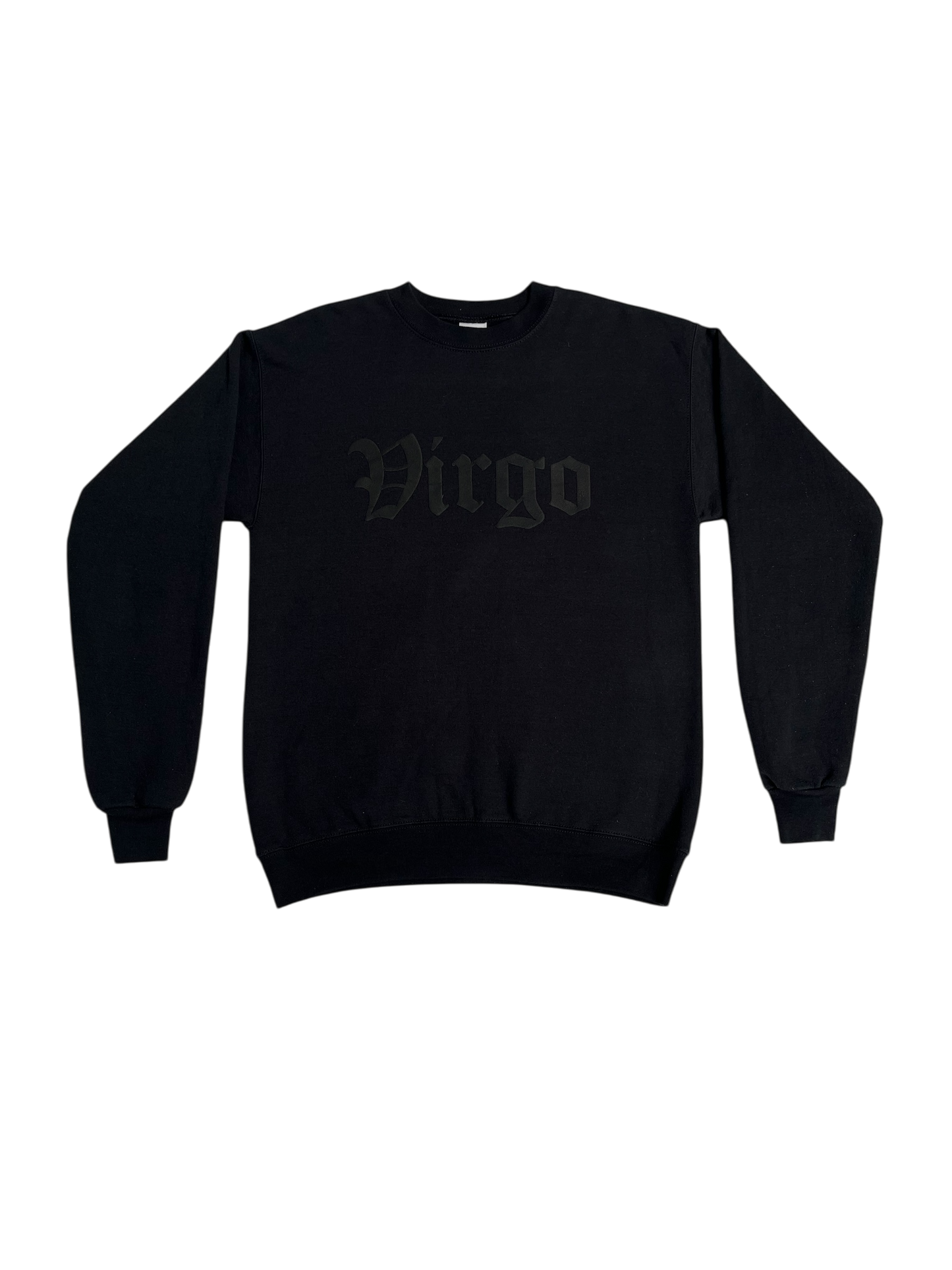 Black Virgo Crewneck