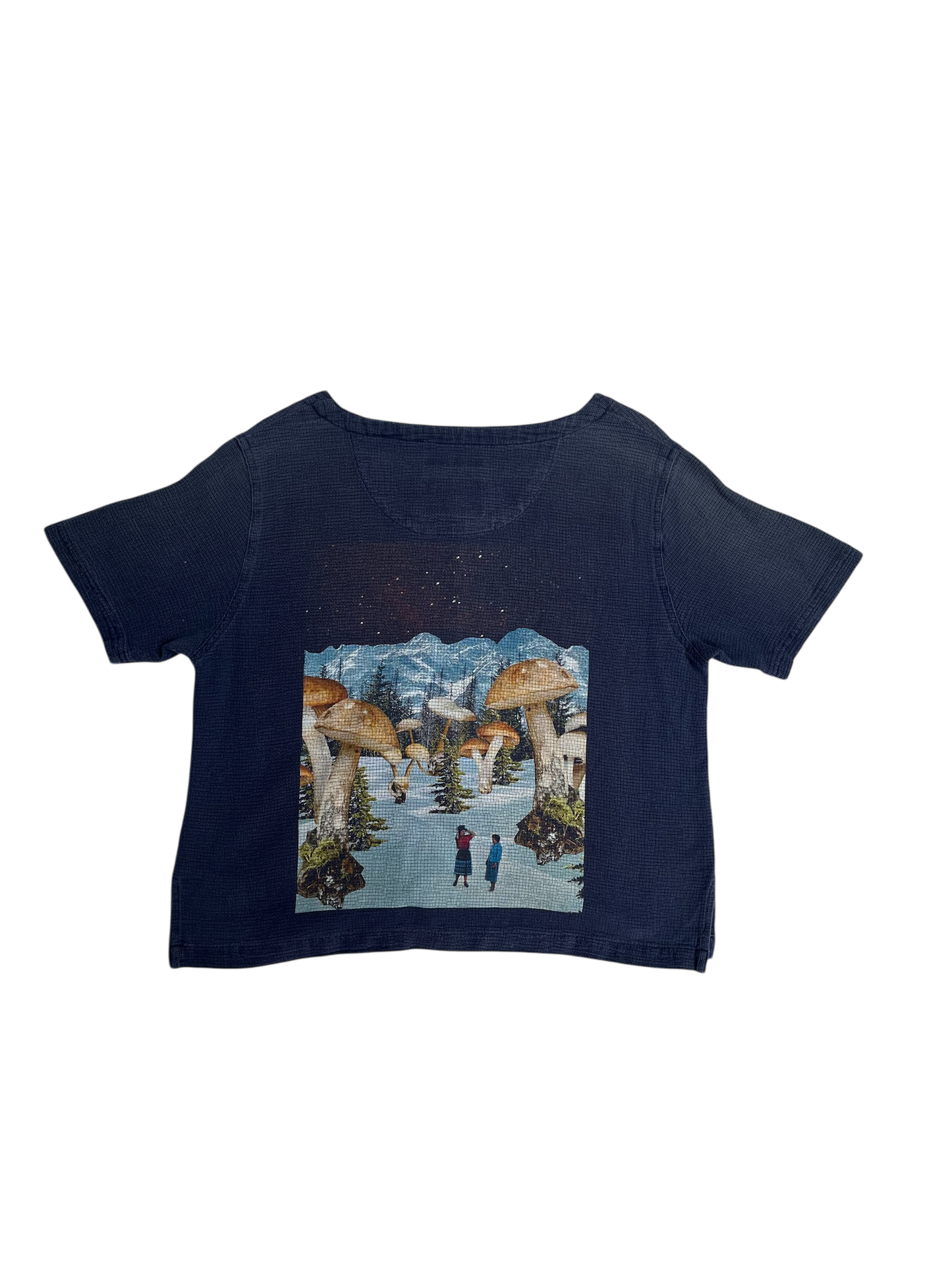 Vintage Short Sleeved Button Up