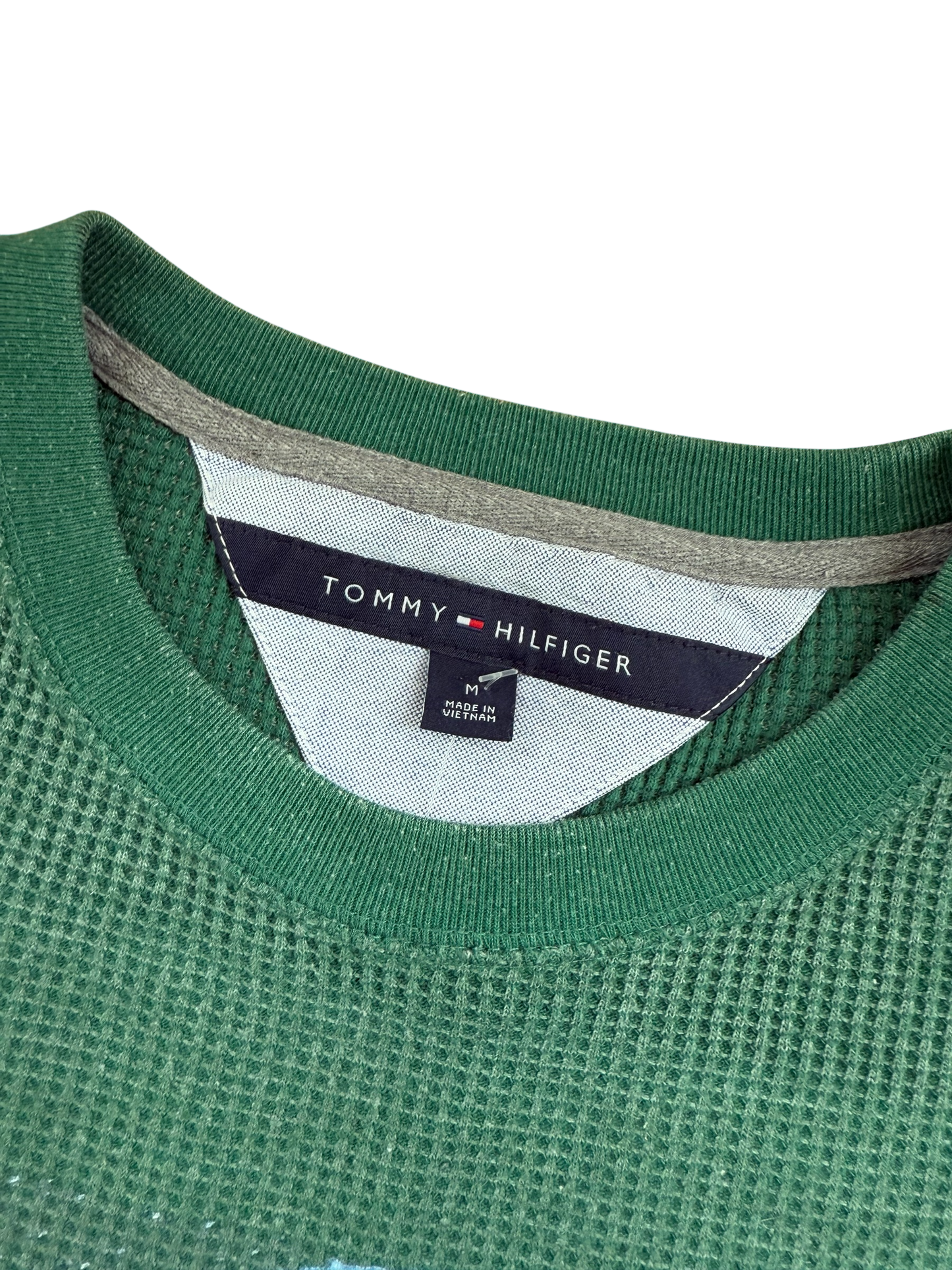 Forest Green Waffle Knit
