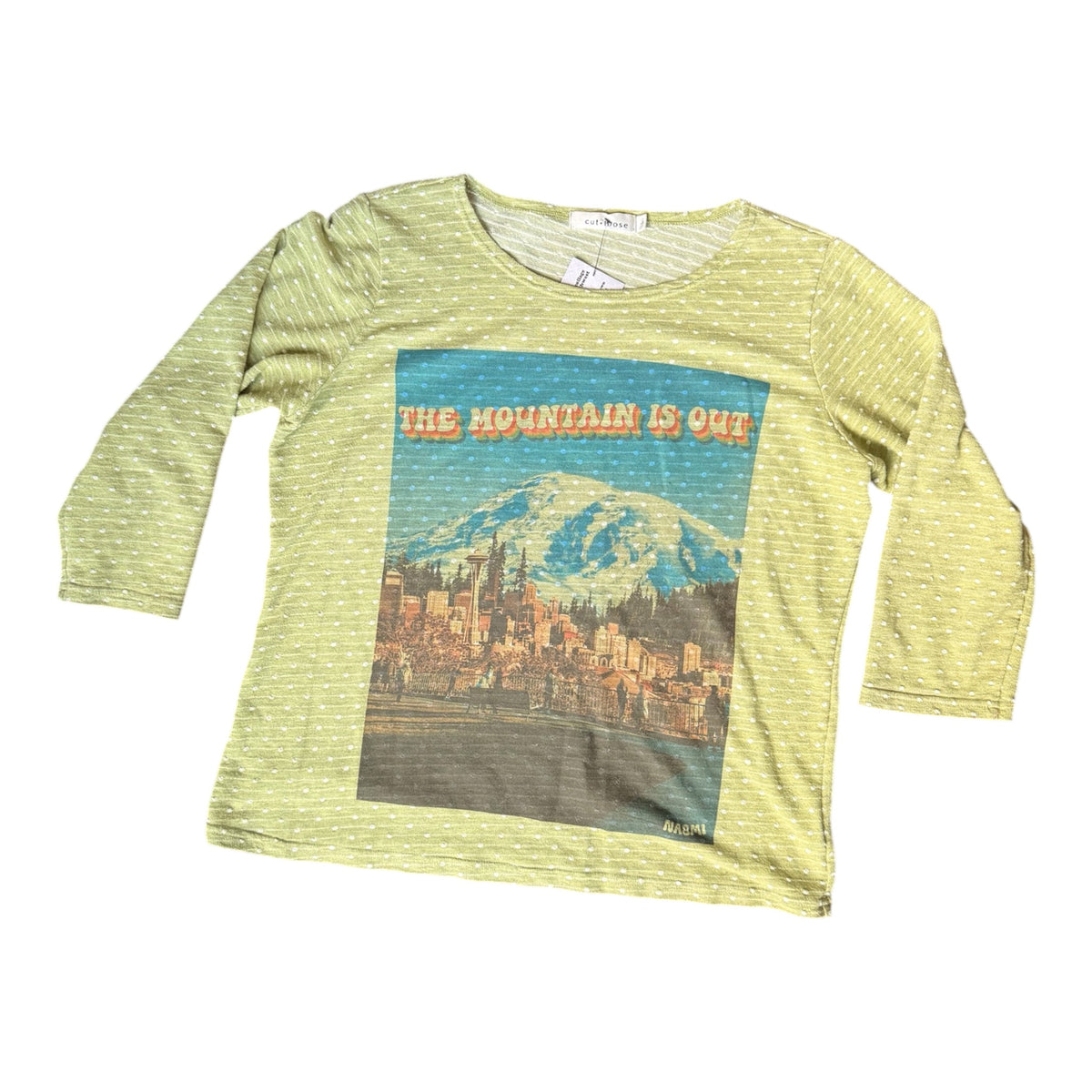 The Mountain Is Out Polka Dot Shirt