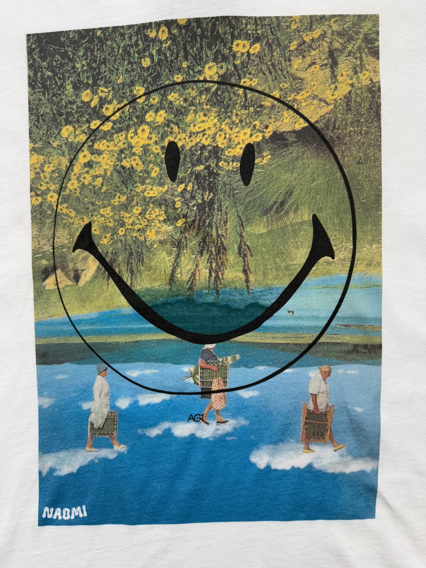 Short Sleeve Cream Tee