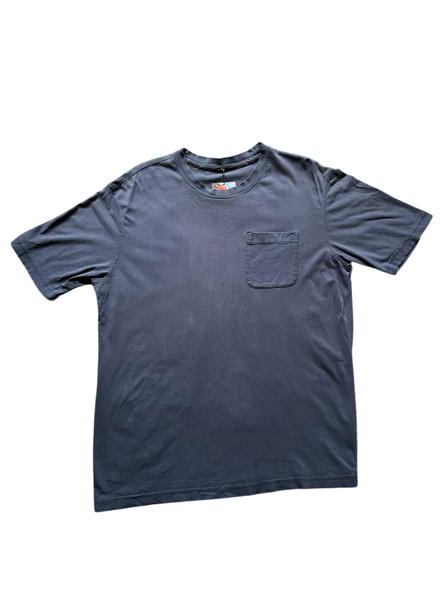 Soft Navy Blue Worn Ooh La La Tee