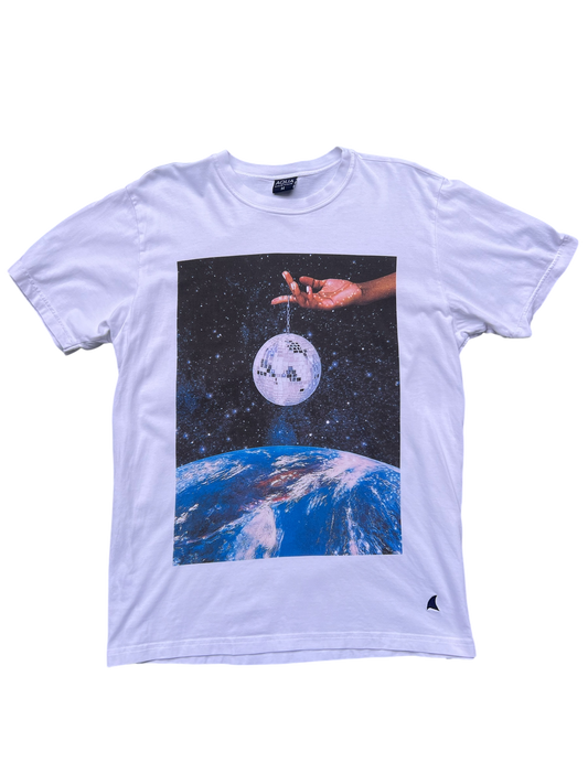 White Disco Tee