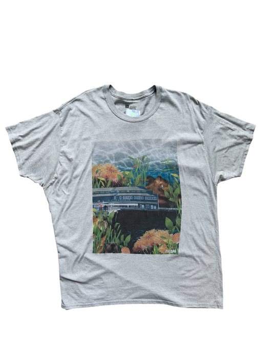 Short Sleeve Light Gray Tee