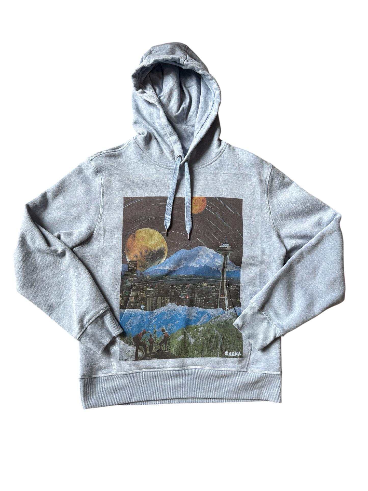 Soft Blue Hoodie