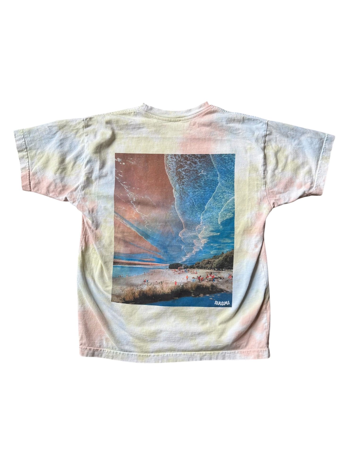 Pastel Colored Tie Dye Tee