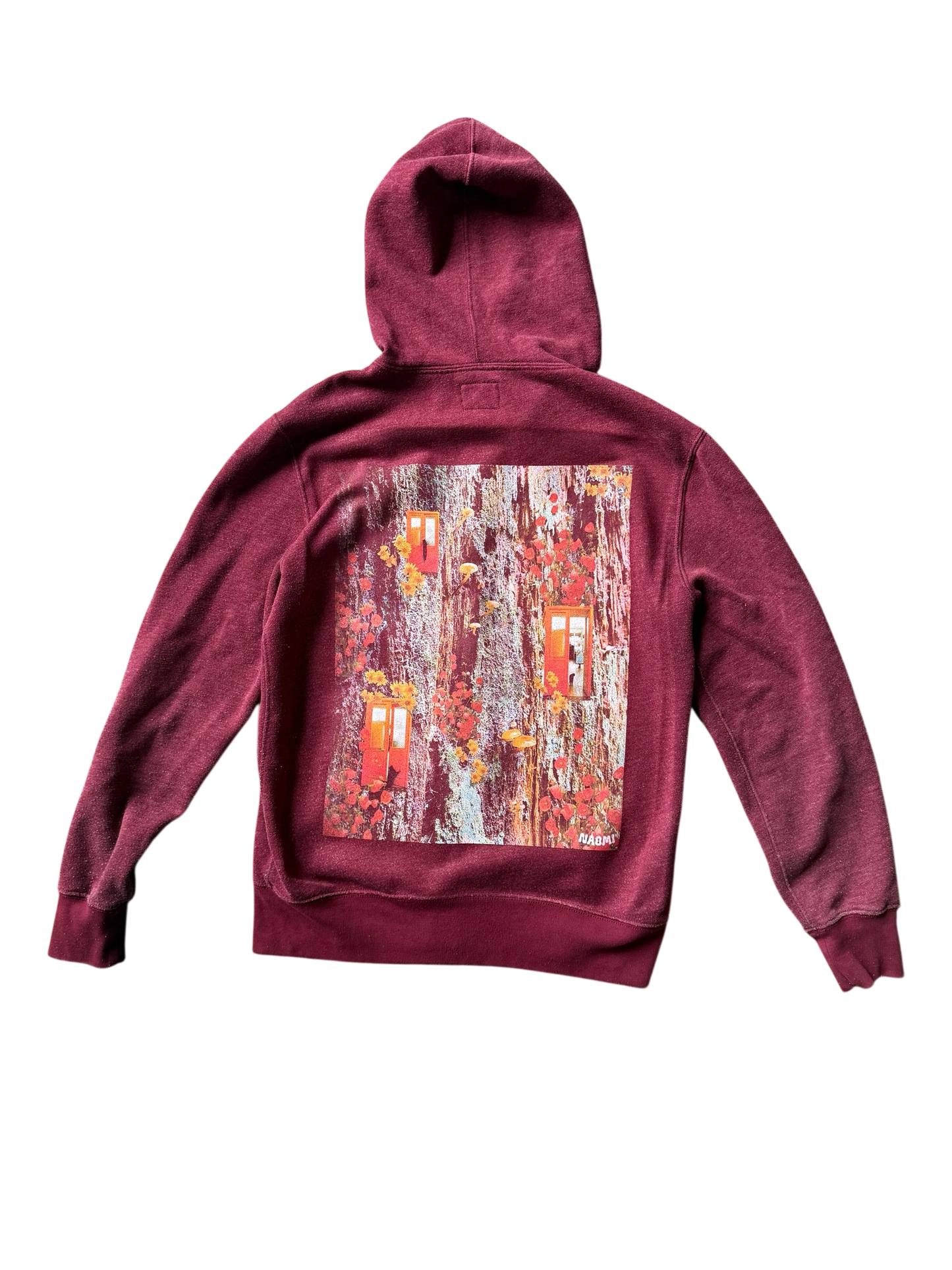 Maroon Zip Up Hoodie