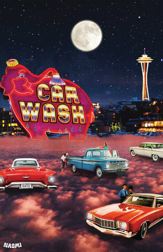 11x17 Car Wash Print